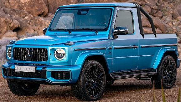 Η ψηφιακή απεικόνιση της jb cars για την AMG G 63. 